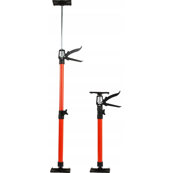 Set 2 suporti stalp dispozitiv telescopic sustinere placi panouri rigips, Mar-Pol, 50-115cm, 45kg, 30x28x9mm