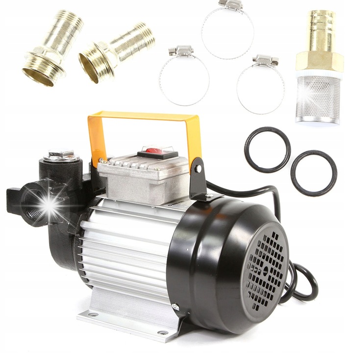 Маслена помпа Mar-Pol 550W, 230V, алуминий, 70л/мин, пълен комплект