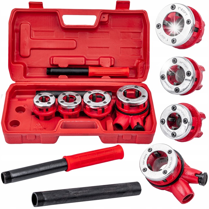 Комплект за рязане на тръби, SILVER, 4 елемента, 1/2" - 1 1/4"