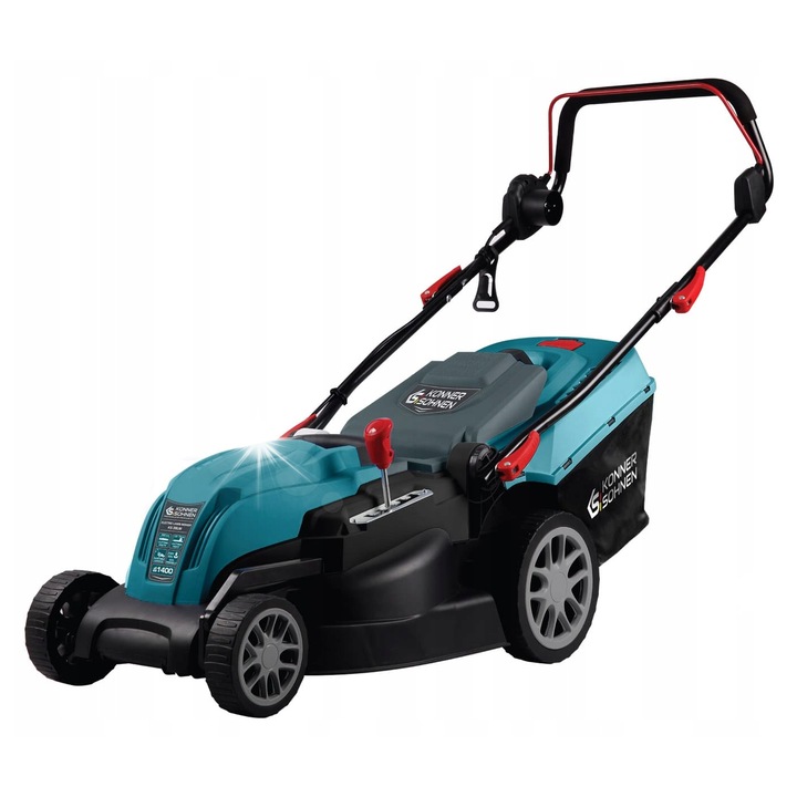 Електрическа косачка Konner & Sohnen KS 38LM, 1400W, 40L, 25-75mm