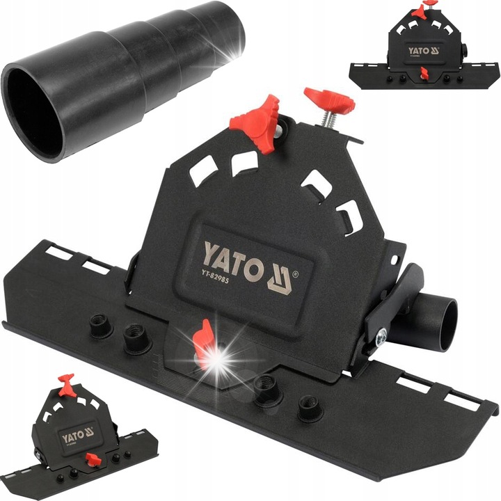 Шлайф на Yato за плочки, 45°, 115x125 мм, от стомана