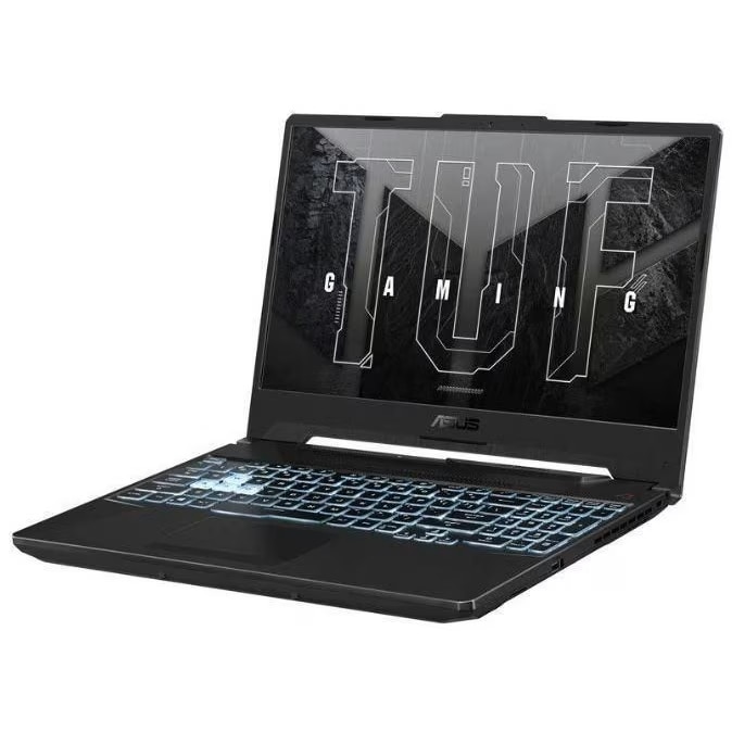 Laptop ASUS TUF Gaming A15 FA506NCG-HN211MXM, AMD Ryzen 7 7445HS, 15.6 inch, RAM 32GB, SSD 512GB + 1TB, nVidia GeForce RTX 3050 4GB, No OS, Graphite Black