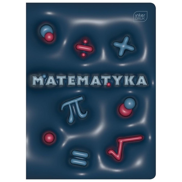 Caiete A5 60 file, INTERDRUK, set 10 bucati, matematica, patratele