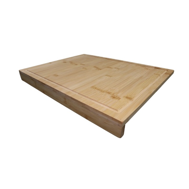 Tocator din bambus GRUNBERG GR6252, 45x35x4cm, utilizare multipla, suport termic