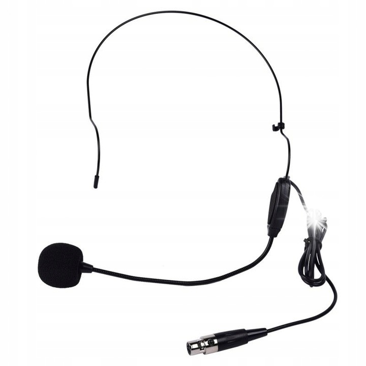 Микрофон със слушалки, Music Express, Черен