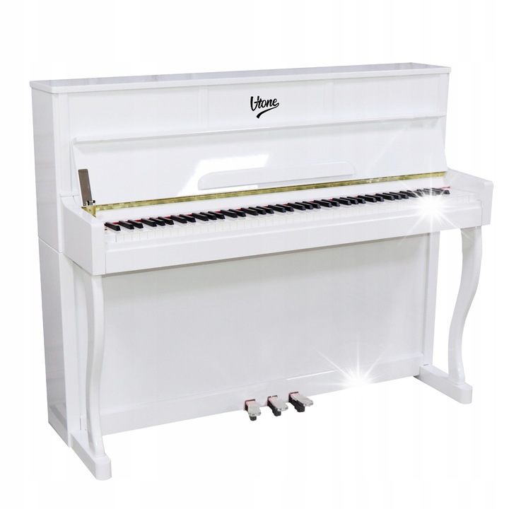 Дигитално пиано V-Tone, BL-980 WH, 88 клавиша, 3 педала, бяло, 140x52x115см