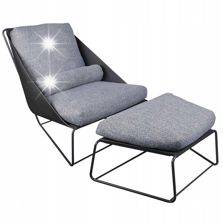 Bonaldo Alfie fotel lábtartóval