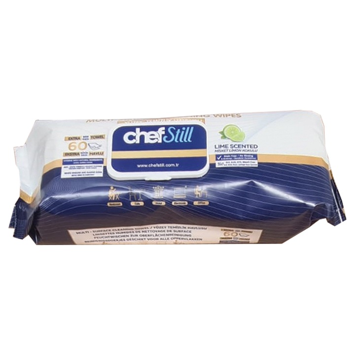 Servetele umede Still pachet 60 bucati cu capac