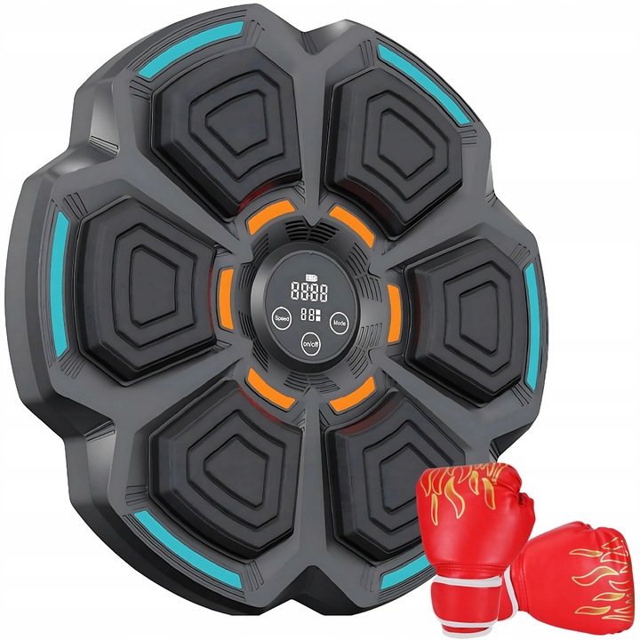 Комплект музикален боксов апарат/аксесоари, Suprimo, Черен