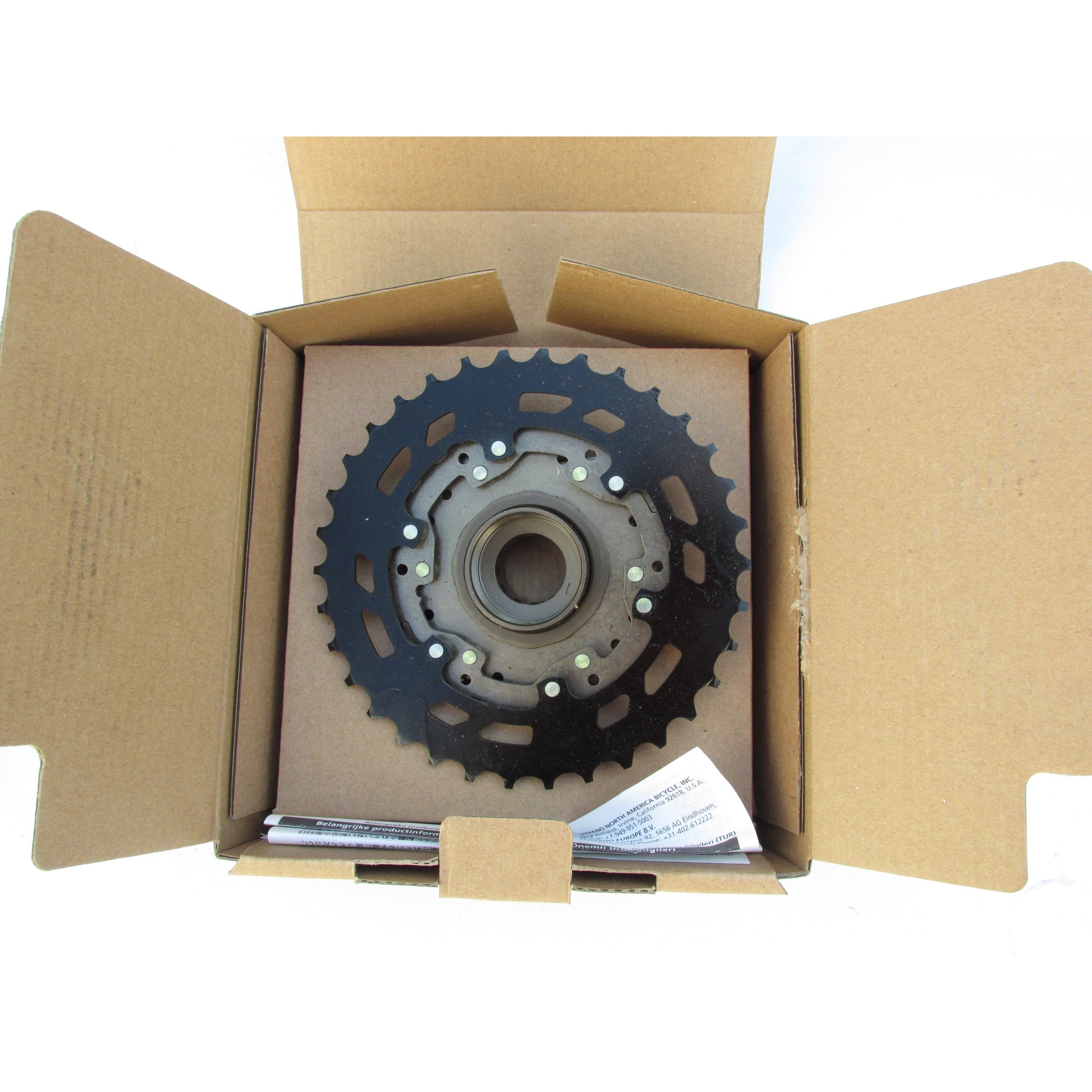 マナチン Pinion bicicleta Shimano MF-TZ500 7 viteze 14-34T, wolnobieg, Mega