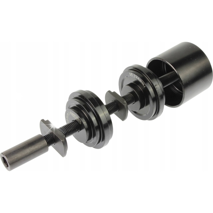 Super B csapágy szerelő és szétszerelő prés, 22x24x30mm-es tartókkal kompatibilis