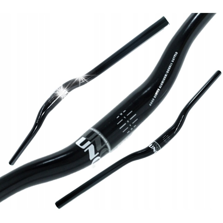 UNO kerékpár kormány, 720mm, 31,8mm, fekete