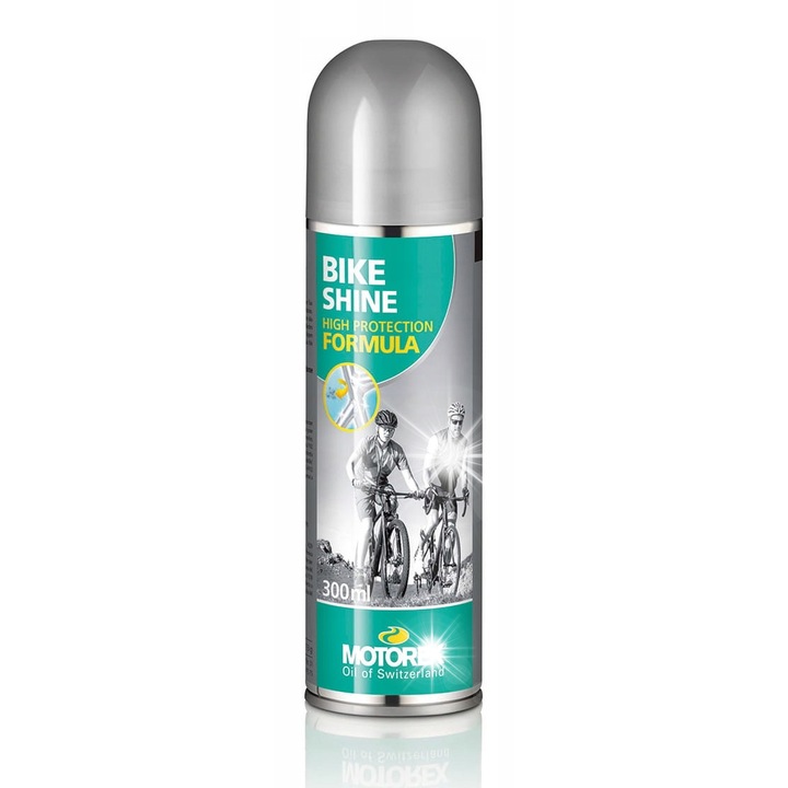 Препарат за поддръжка Motorex Bike Shine 300 ml, защита от вода и мръсотия, за рамки на велосипеди