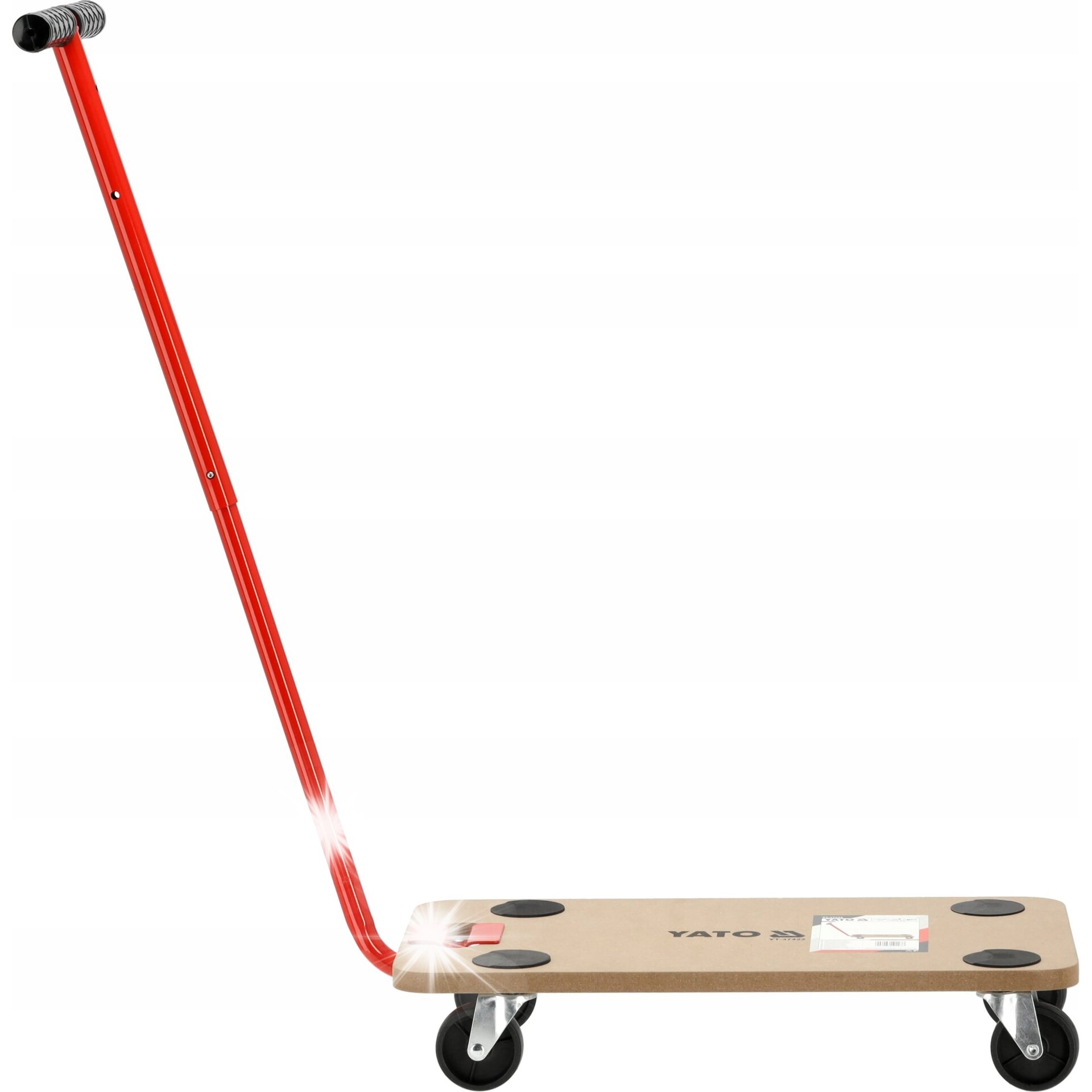 Platforma de transport, YATO, 200kg, 575x300mm, 4 roti, 75mm - eMAG.ro