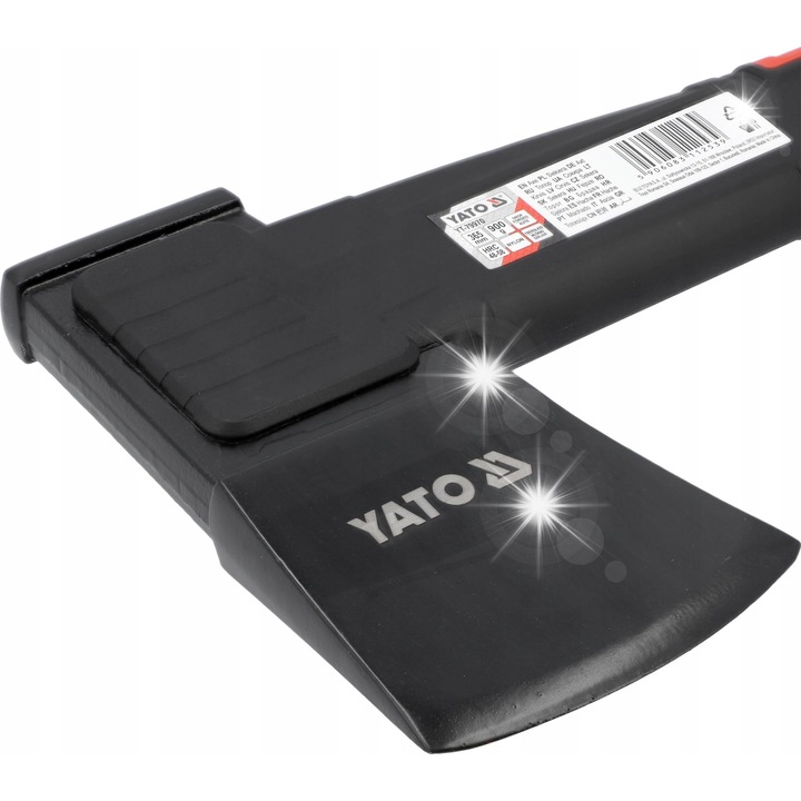 Брадва YATO 900g, композитна дръжка, стомана C45, 365мм