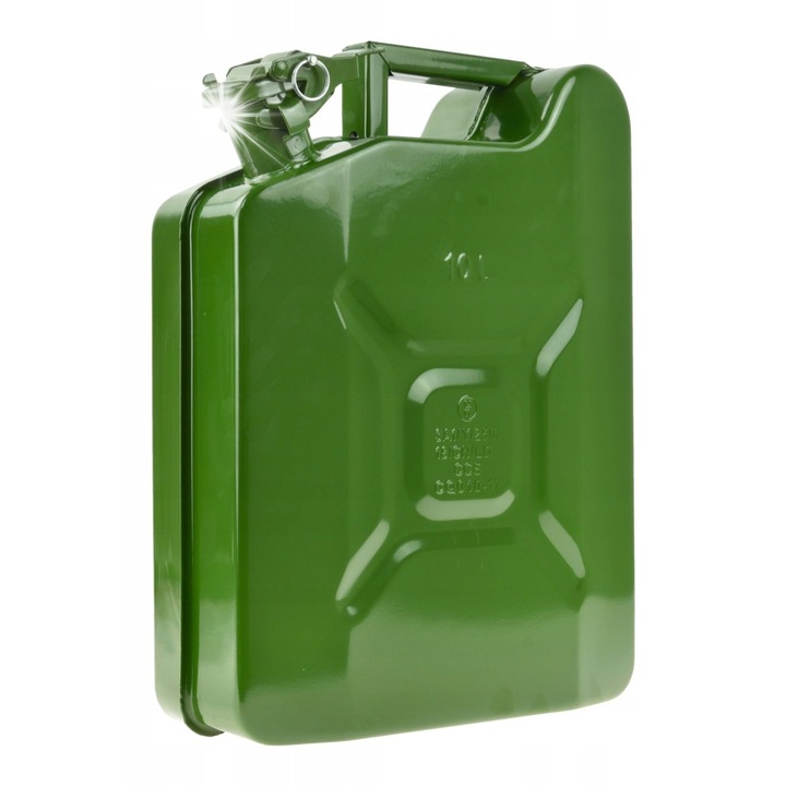 Метална туба 10L Geko, 390x280x127mm, устойчива на бензин, с вентилационен канал