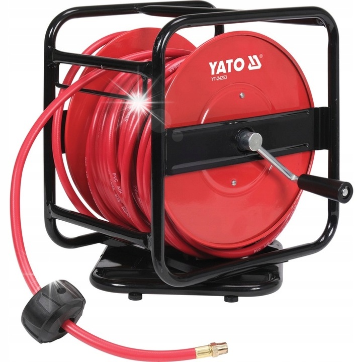 Пневматичен маркуч YATO 8mm x 30m, устойчив на екстремни температури