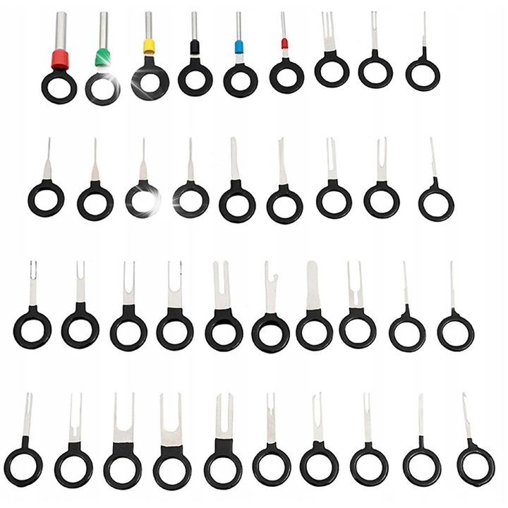 Комплект ключове APTEL, 38 части, ключове за демонтаж на пинове, неръждаема стомана-гума, 5см