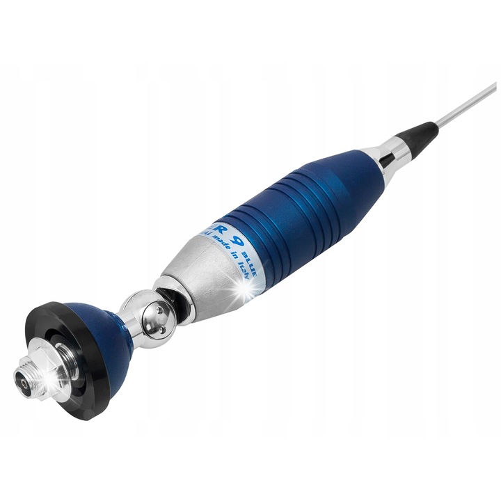 CB антена Sirio Carbonium 27, 142см, 150W, черна, лесен монтаж