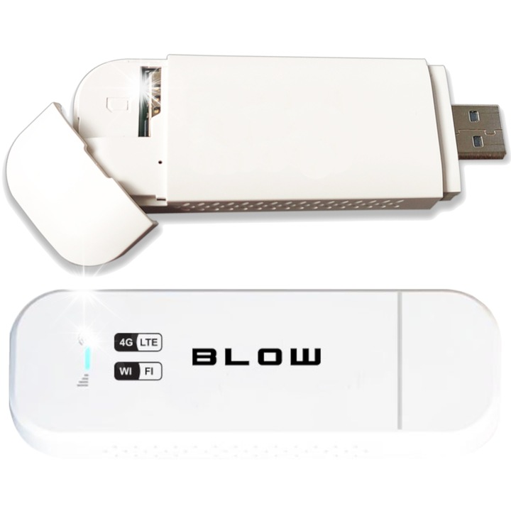 4G LTE USB модем, WiFi рутер, 150 Mbps, 10 устройства, 96x35x13mm