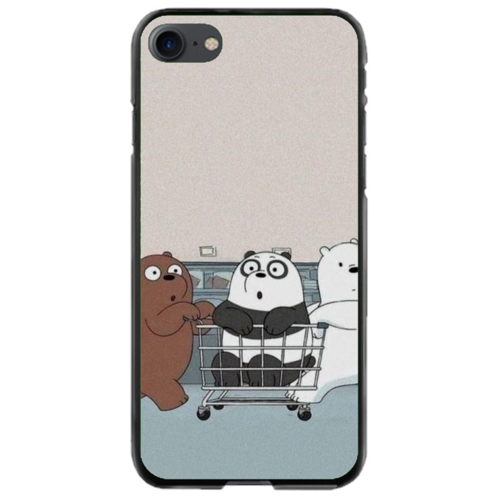 Husa personalizata pentru Apple iPhone 7, Bears #1, S1D1M0003, Atlas