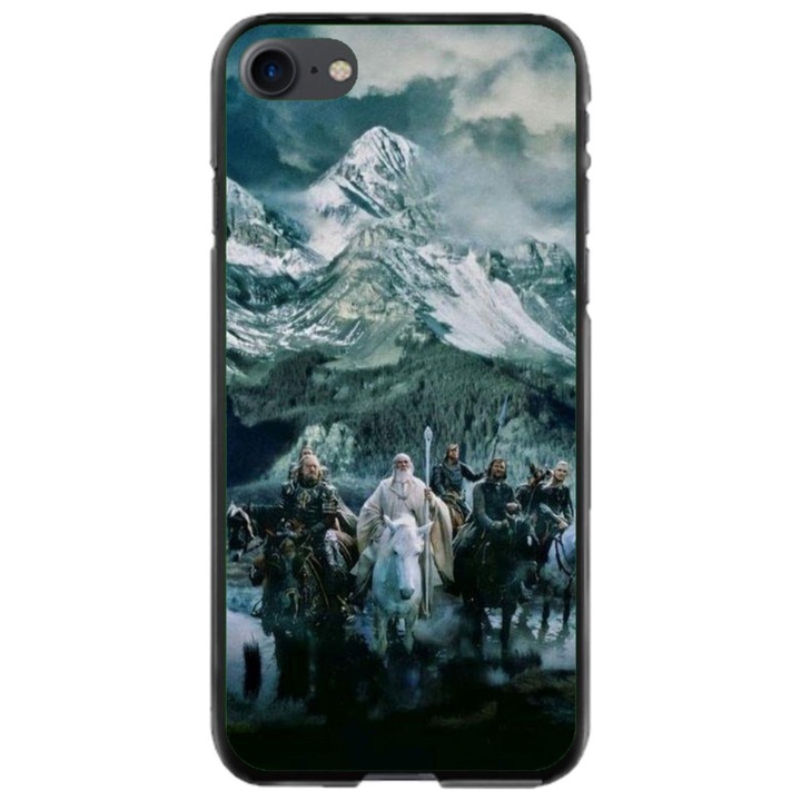 Husa personalizata pentru Apple iPhone 7, Lord of the Rings #1, S1D1M0189, Atlas