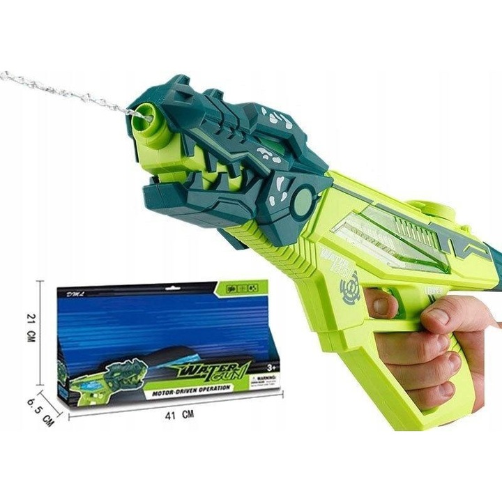 Madej Dino vízipisztoly, 41x6,5x21cm, strandjáték