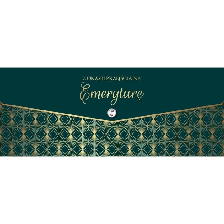 Felicitare Armin Style lux cu zlocenie, pentru pensionare, 15x20cm