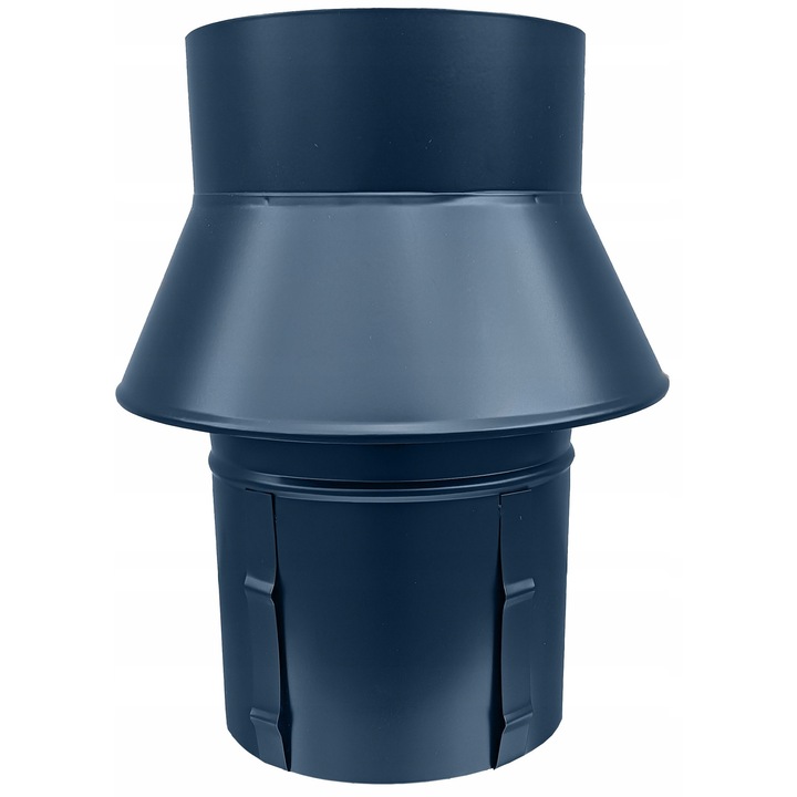 Capac pentru cos de fum, Andrex, fi 200mm, grafit, inaltime 330mm