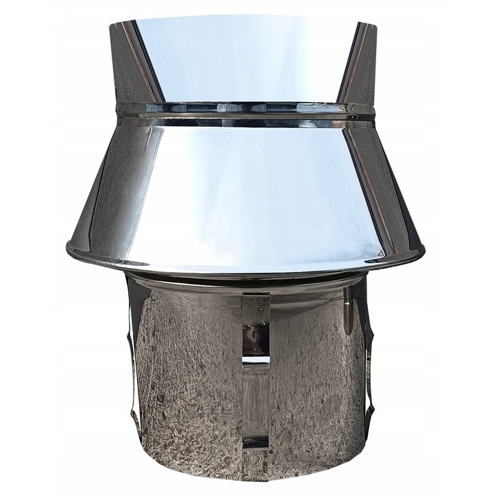 Capac cos de fum Andrex, 200mm, inox, inaltime 330mm