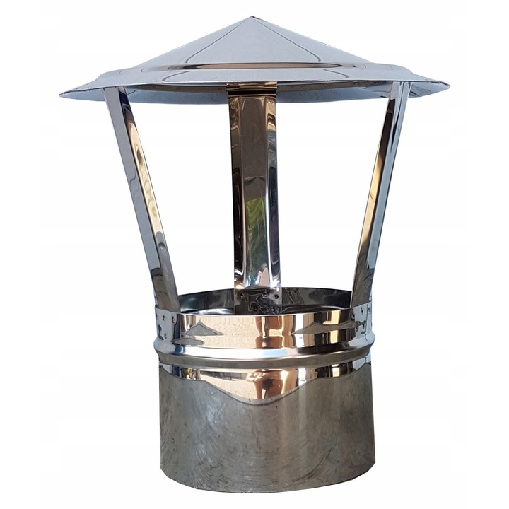 Capac rotativ pentru fum, Andrex, fi 230mm, inox, 270mm