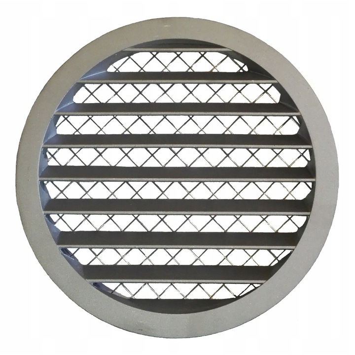 Grilaj ventilatie Andrex, USAV, 160mm, gri, 185x200mm