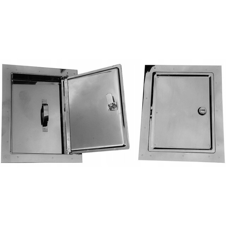 Usa 205 Andrex, 15,5x20,5cm, inox, argintiu, set