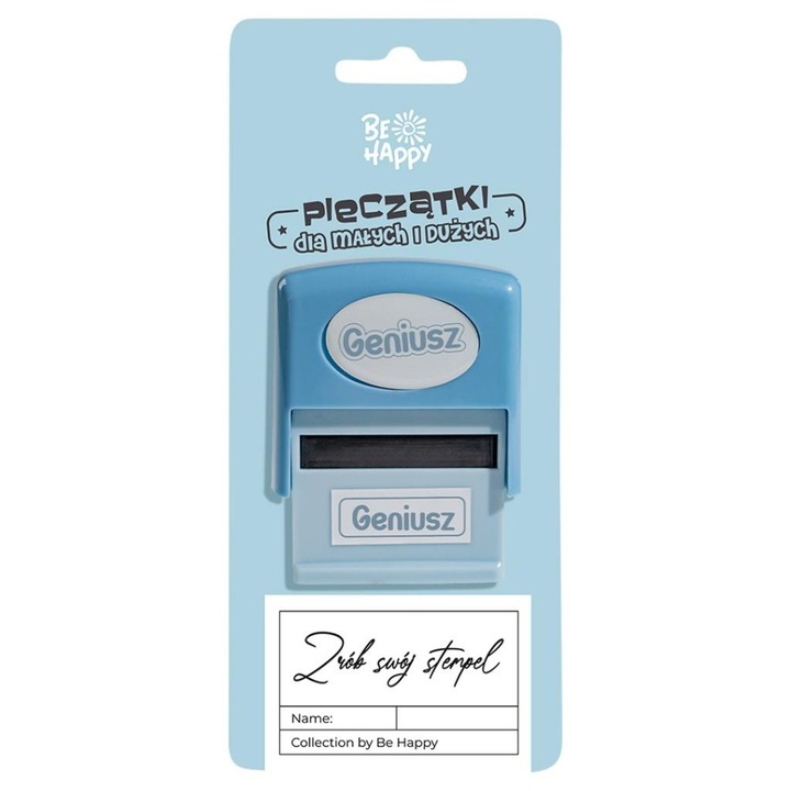 Stampile Be-Happy Gifts, set, pastel, 3x5cm