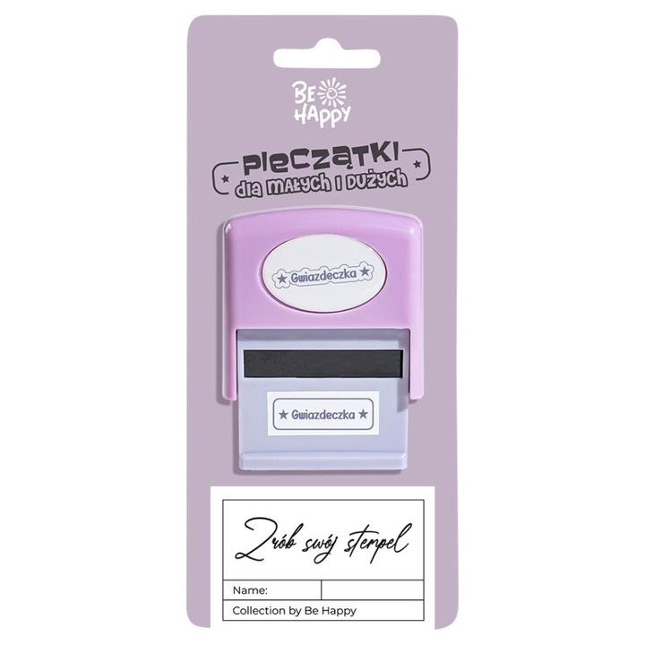 Set de stampile Be-Happy Gifts, multicolor, 5x5cm