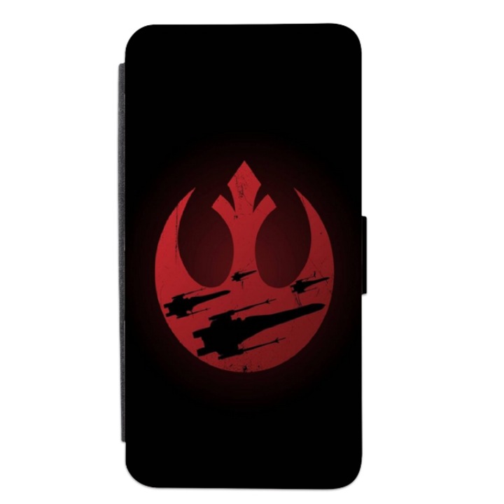 Husa personalizata tip carte pentru Apple iPhone 13 Pro Max, Star Wars #13, multicolor, S2D1M356, Atlas