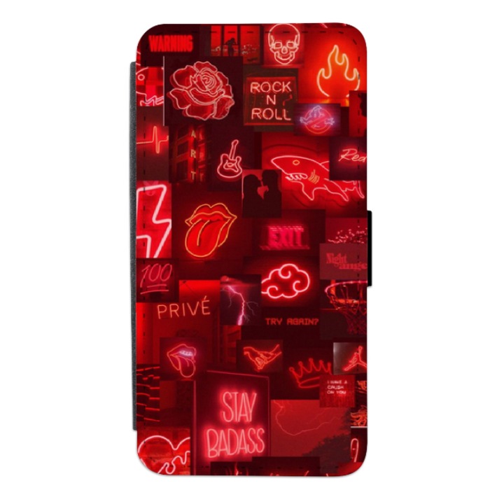 Husa personalizata tip carte pentru Xiaomi Redmi Note 9 Pro 5G, Symbol #9, multicolor, S2D1M224, Atlas