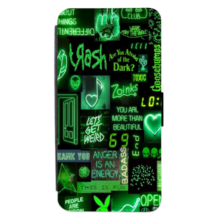 Husa personalizata tip carte pentru Apple iPhone 11 Pro, Symbol #7, multicolor, S2D1M221, Atlas