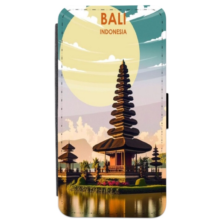 Husa personalizata tip carte pentru Samsung Galaxy M31, Bali, multicolor, S2D1M123, Atlas