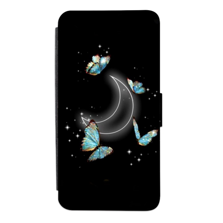 Husa personalizata tip carte pentru Samsung Galaxy A40, Neon Moon, multicolor, S2D1M050, Atlas