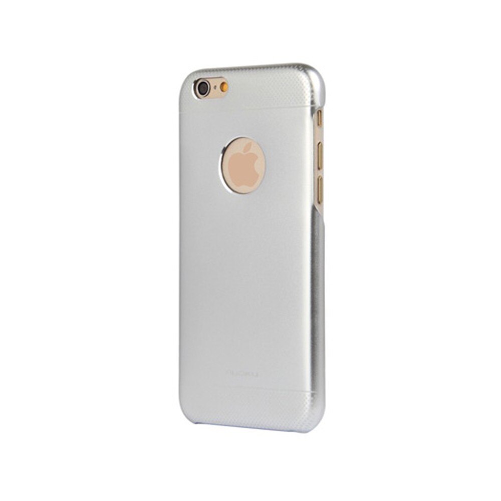 Capac protector Nuoku Aluminium pentru iPhone 6 PLUS, Argintiu