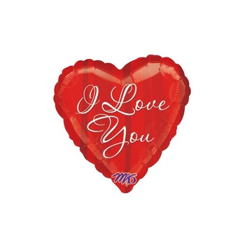 Balon folie metalizata 45 cm I Love You, Anagram Balon folie metalizata 45 cm I Love You, Anagram