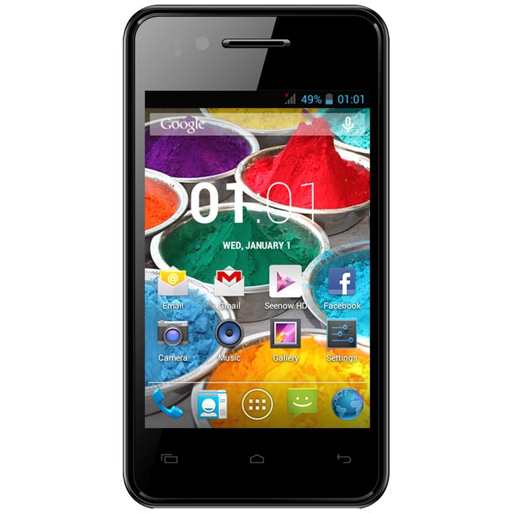 Telefon mobil E-Boda Sunny V37, Dual SIM, Black