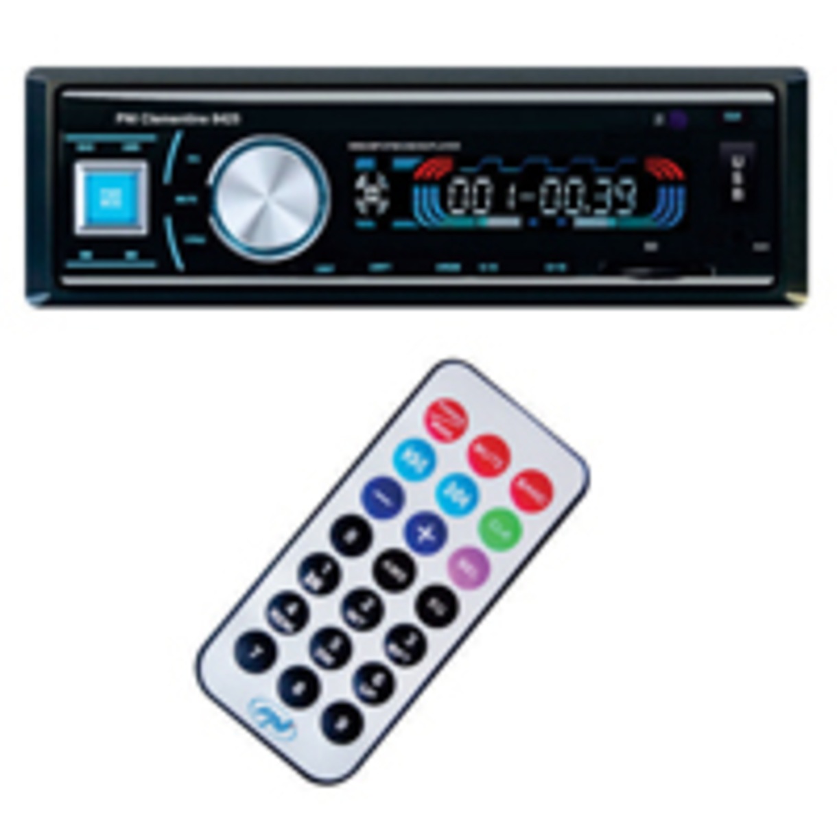 Radio MP3 Player auto PNI Clementine 8425, 4 x 45W, USB, AUX, RCA eMAG.ro