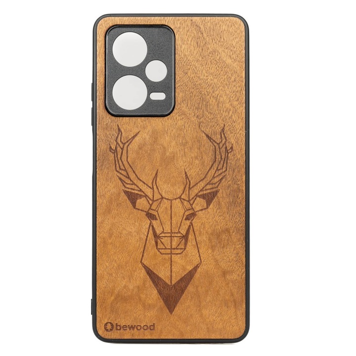 Husa telefon Compatibila cu Redmi Note 12 Pro Plus 5G, Bewood, lemn