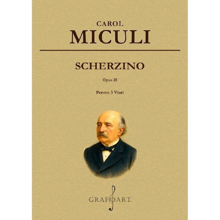 Scherzino. Opus 25 Pentru 3 Viori - Carol Miculi