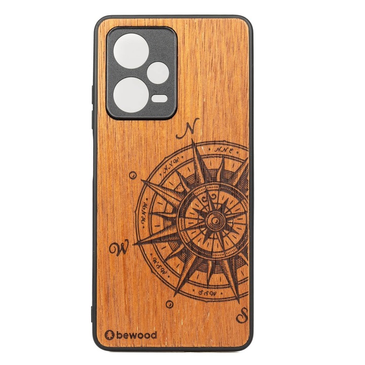 Husa telefon Compatibila cu Redmi Note 12 Pro Plus 5G Bewood, din lemn