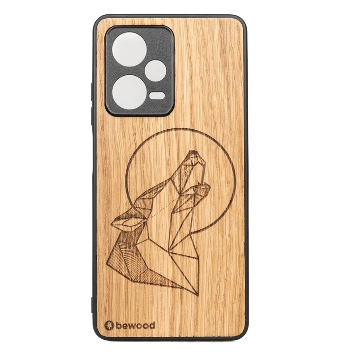 Husa telefon Compatibila cu Redmi Note 12 Pro Plus 5G Bewood, din lemn de stejar