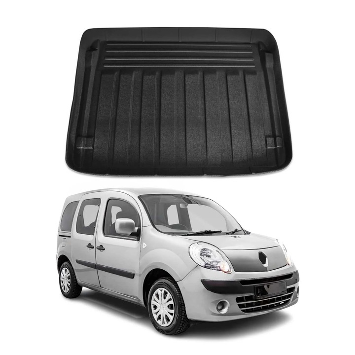 Protectie portbagaj set OMAC pentru Renault Kangoo Expression 2008-2010, impermeabil, antiderapant, 3D, cauciuc TPE