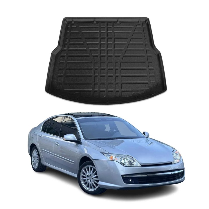 Protectie portbagaj OMAC, mata 3D, impermeabila, antiderapanta, neagra, pentru Renault Laguna 2008-2015